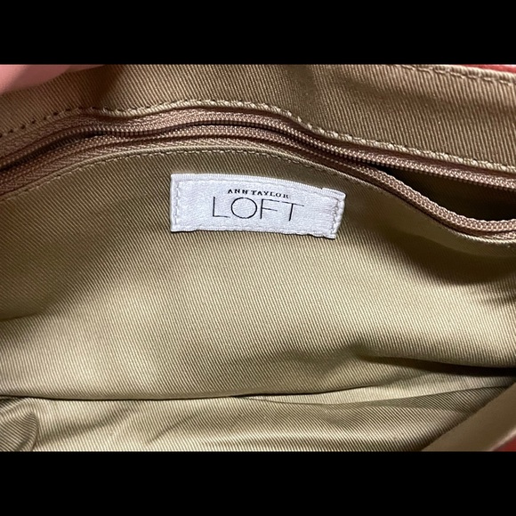 Ann Taylor | Mini Purse Genuine Leather Baguette - Picture 4 of 6